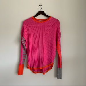 Zaket & Plover Colorblock Pullover Sweater Medium